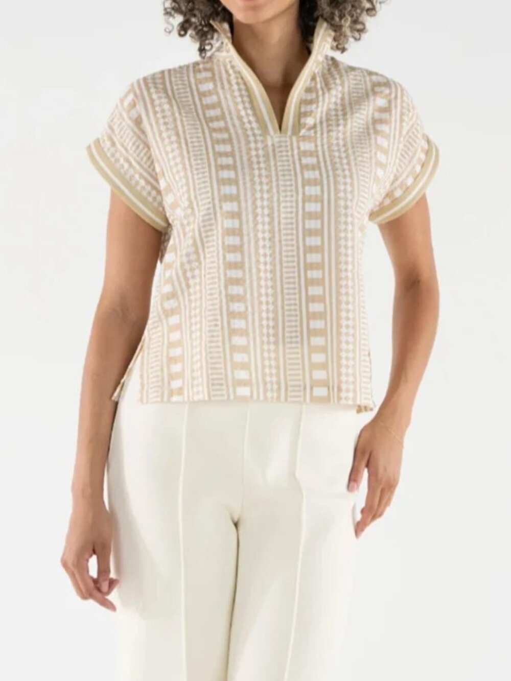 NEW NWT EMILY MCCARTHY PIAZZA STRIPE RIVIERA TOP SIZES XXS - M Perfect condition